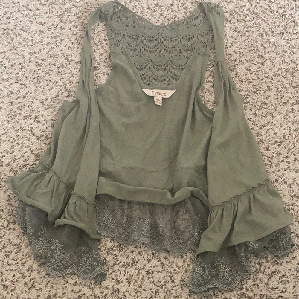 Decree Sleeveless Cover Up size M